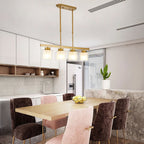 Adjustable Glass Ceiling Light for Modern Kitchen Island – Elegant Design in Two Sizes 6