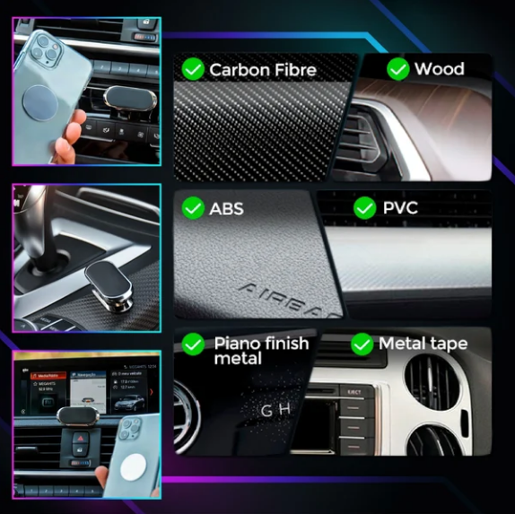Adjustable Magnetic Car Phone Holder Product Image 04