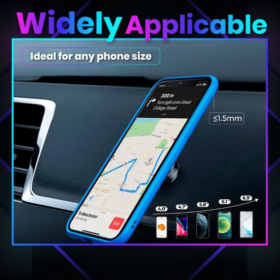 Adjustable Magnetic Car Phone Holder Product Image 07