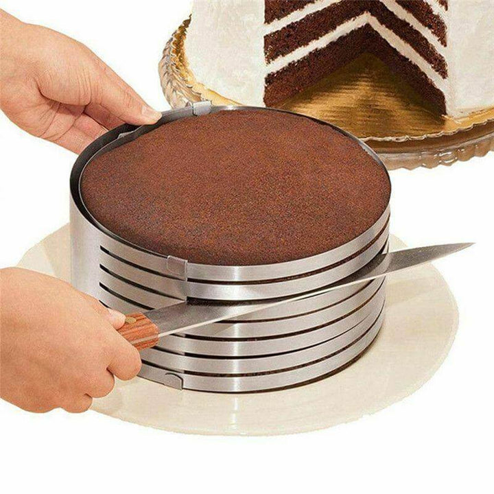 Adjustable Stainless Steel Cake Slicer™ — Slice Perfect Layers That Steal The Show Every Time