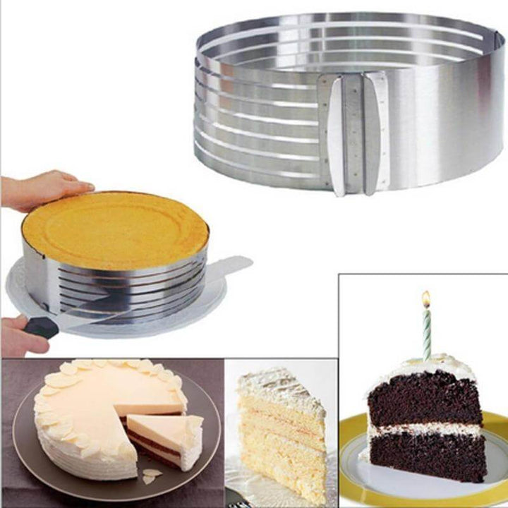 Adjustable Stainless Steel Cake Slicer™ — Slice Perfect Layers That Steal The Show Every Time