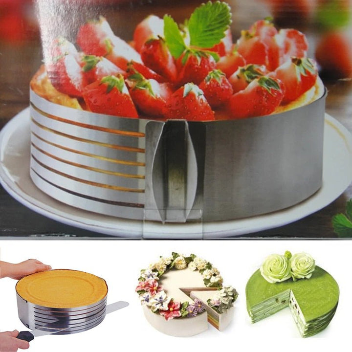 Adjustable Stainless Steel Cake Slicer™ — Slice Perfect Layers That Steal The Show Every Time