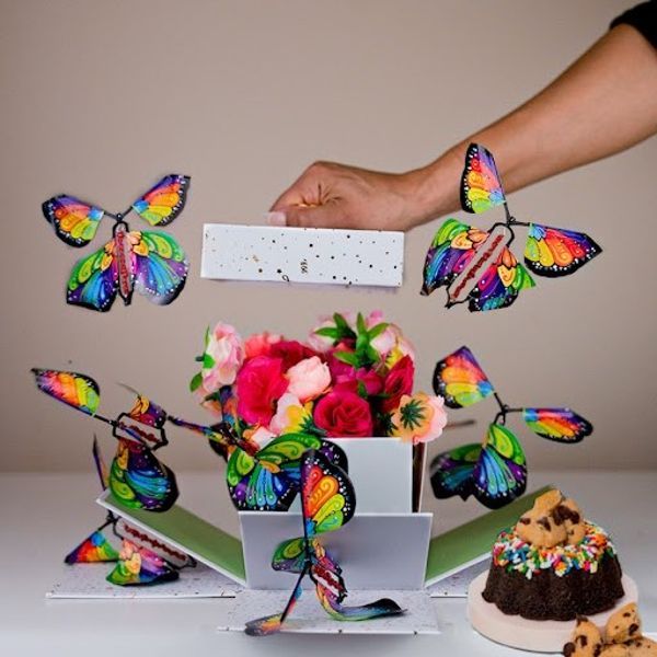 AeroFlutter™ – The enchanting flying surprise ✨ (Buy 1 set (5 butterflies) ) - | Zavonix