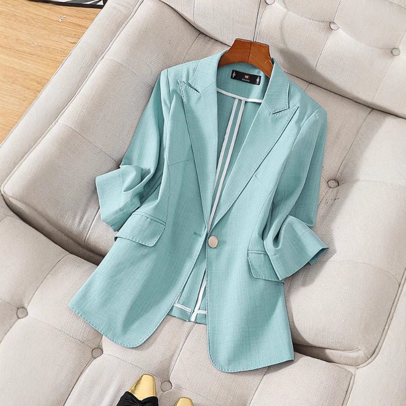 AeroLuxe™ Blazer — Unstoppable Cool Confidence That Moves With You - Zavonix