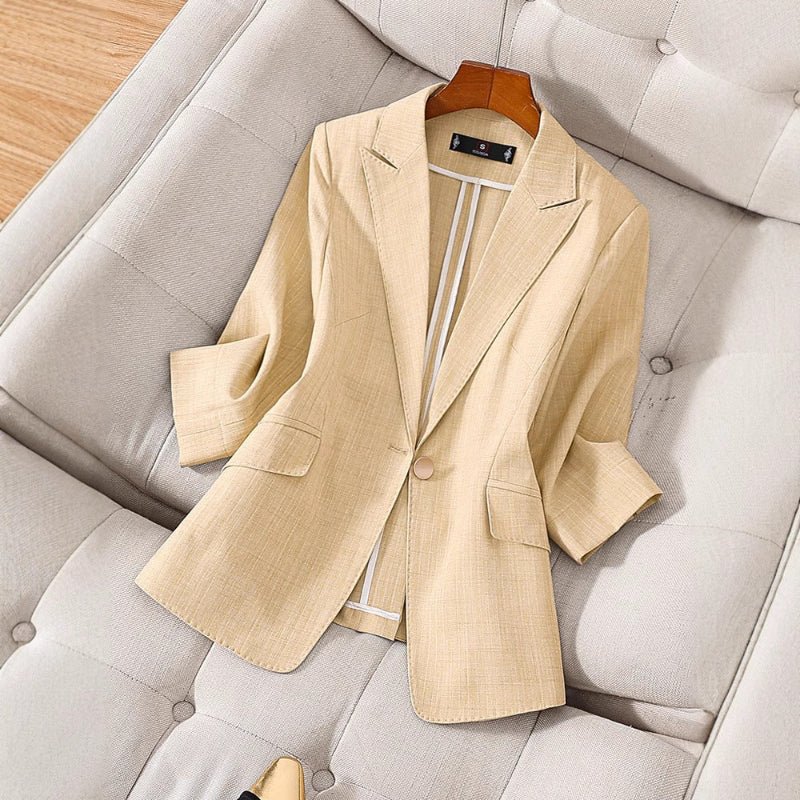 AeroLuxe™ Blazer — Unstoppable Cool Confidence That Moves With You - Zavonix