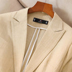 AeroLuxe™ Blazer — Unstoppable Cool Confidence That Moves With You (Gray XS) - | Zavonix