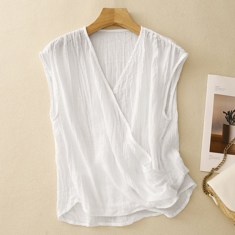 AeroLuxe™ Sleeveless Top — Stay Fresh, Flawless, and Effortlessly Stunning All Day - Zavonix