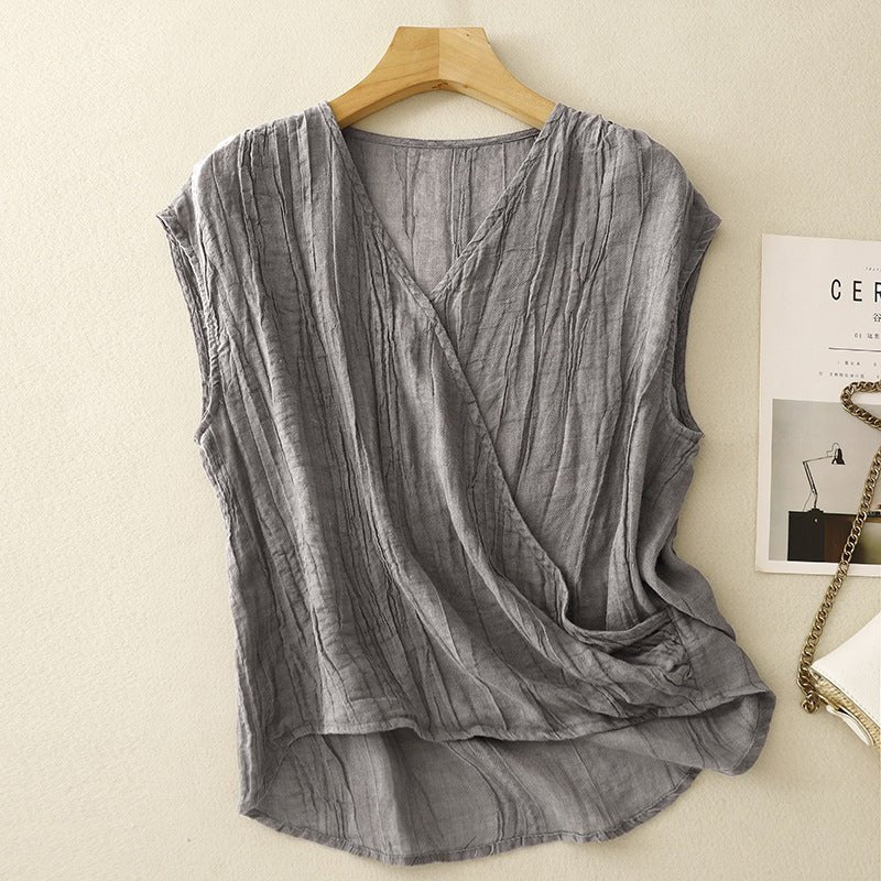 AeroLuxe™ Sleeveless Top — Stay Fresh, Flawless, and Effortlessly Stunning All Day - Zavonix