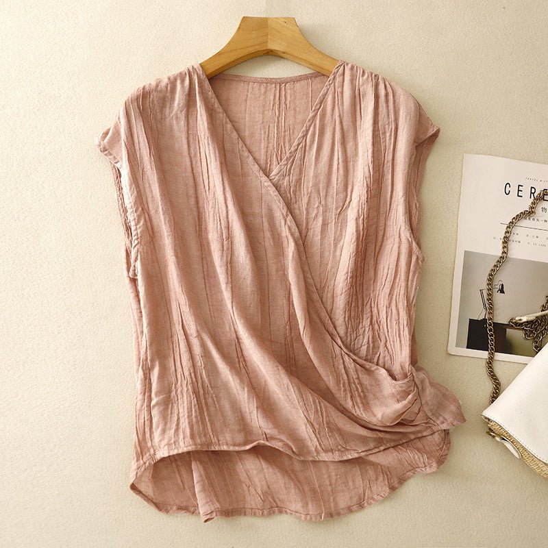 AeroLuxe™ Sleeveless Top — Stay Fresh, Flawless, and Effortlessly Stunning All Day - Zavonix