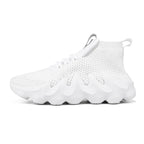 AeroPace™ Men's Running Shoes – Lightweight Breathable Athletic Sneakers with Cushioned Support (LT450 - White 12) - Shoes | Zavonix