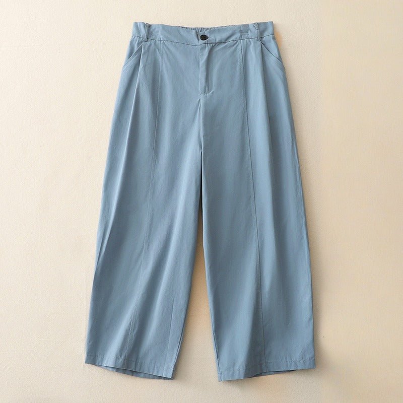 AIEASE™ Linen Trousers — Step Into Unshakable Confidence & Effortless Sophistication (Black XS) - | Zavonix