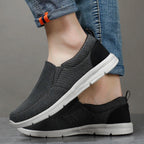 Aiden Slip - Ons Sneakers (Black 6 US) - Men's Shoes | Zavonix