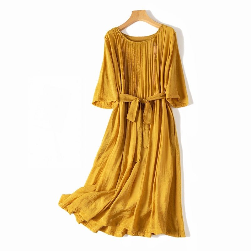 Aiease™ — Experience Unshakable Luxury Wrapped in Velvet Softness (Mustard Yellow XS) - | Zavonix