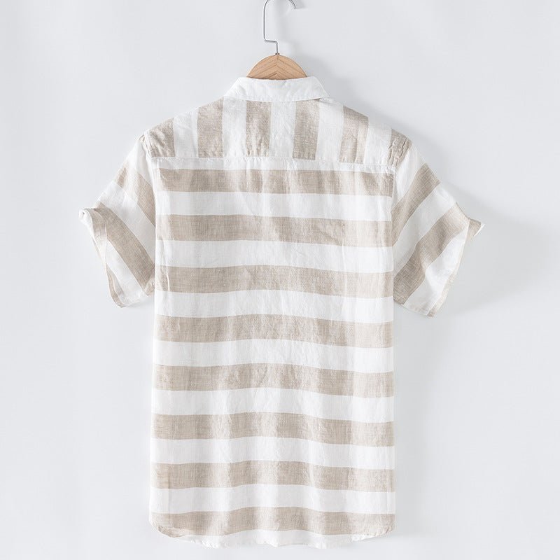 aiease™ — Feel Fresh All Day in Bold, Breathable Linen That Commands Attention (Beige XS) - | Zavonix