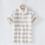 aiease™ — Feel Fresh All Day in Bold, Breathable Linen That Commands Attention (Beige XS) - | Zavonix