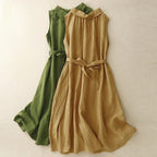 Aiease™ — Stay Cool and Stunning in Effortless Linen Elegance (Khaki XS) - | Zavonix