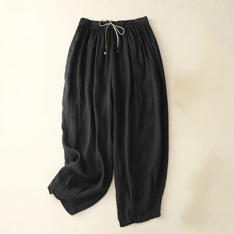 Liora Breeze Linen Pants — Lightweight Relaxed Fit for Warm Weather