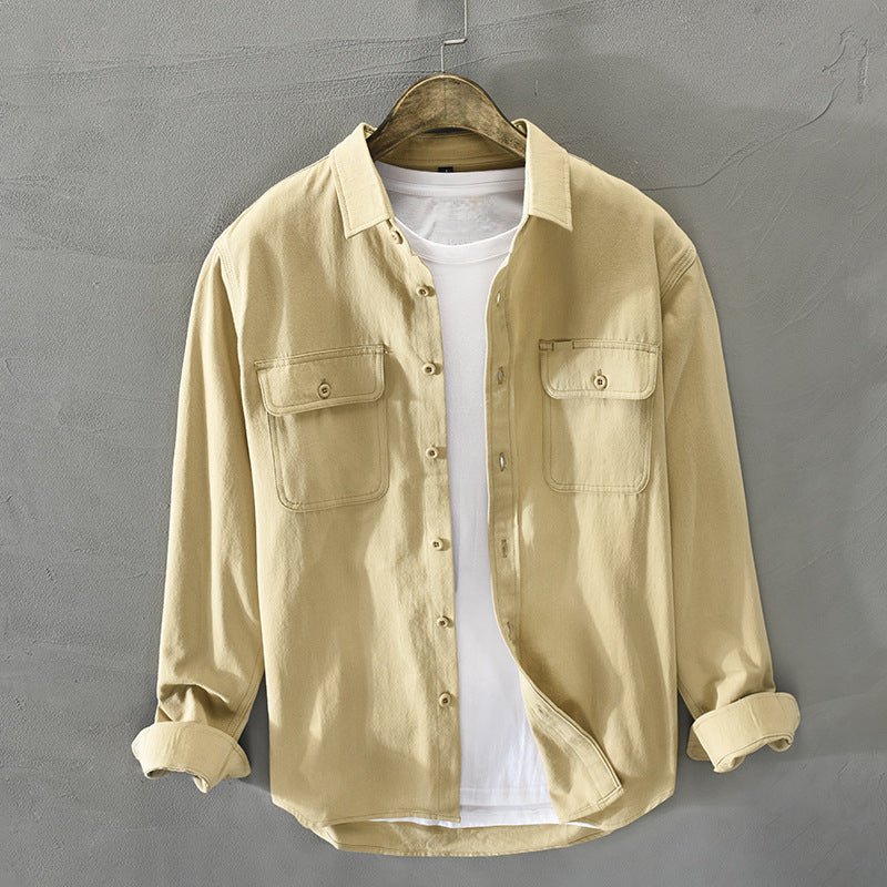 AirLace Linen™ Shirt — Breathable Freedom That Empowers Every Move and Moment (Cream XS) - | Zavonix