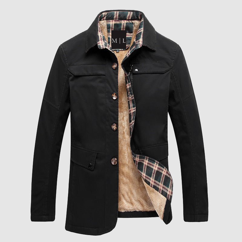 Alden Men's Fleece Jacket | Soft Fleece Lining, Timeless Design 2