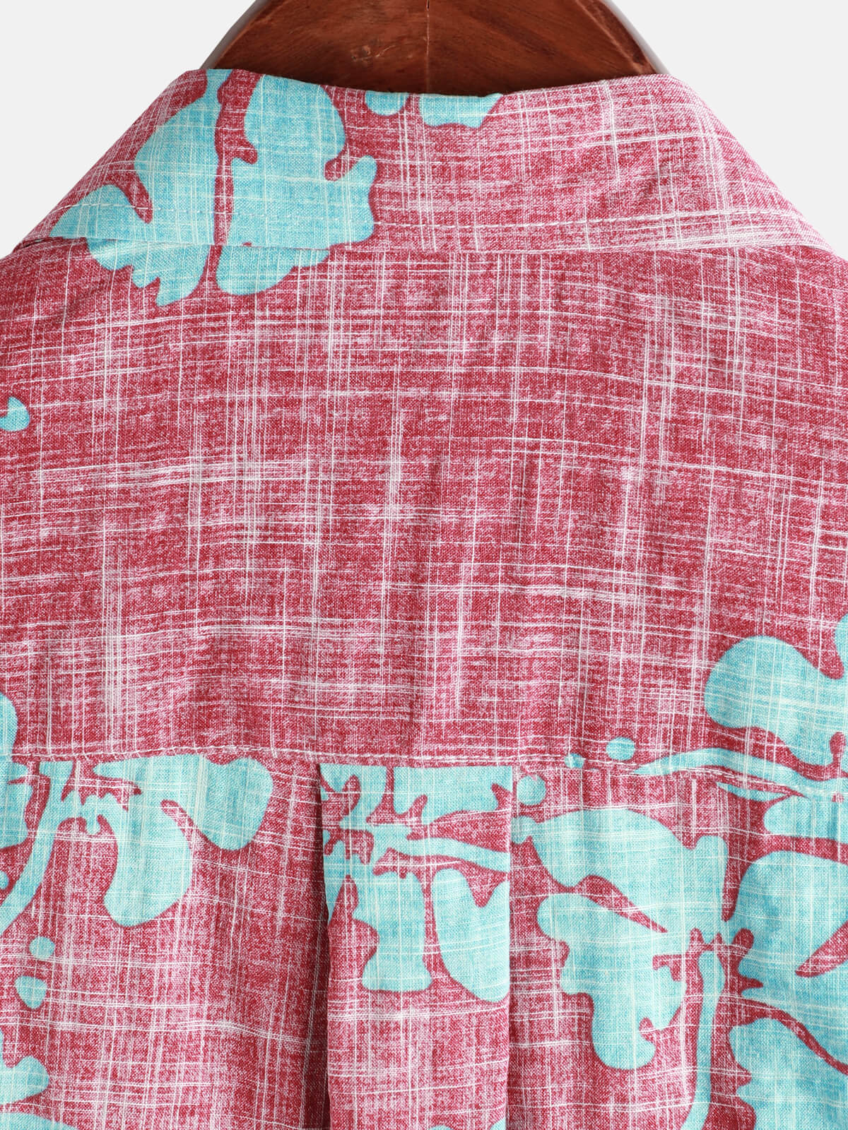 Alero — Men's Red Floral Hawaiian Shirt with Breathable Fabric (S ) - short | Zavonix