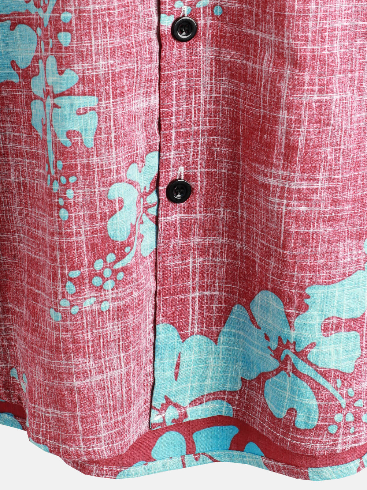 Alero — Men's Red Floral Hawaiian Shirt with Breathable Fabric (S ) - short | Zavonix