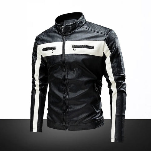 "Alessandro" Vegan Leather Jacket (Black XS) - Jacket | Zavonix
