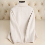 ALEXA™ MERINO WOOL COAT (Gray XS) - | Zavonix