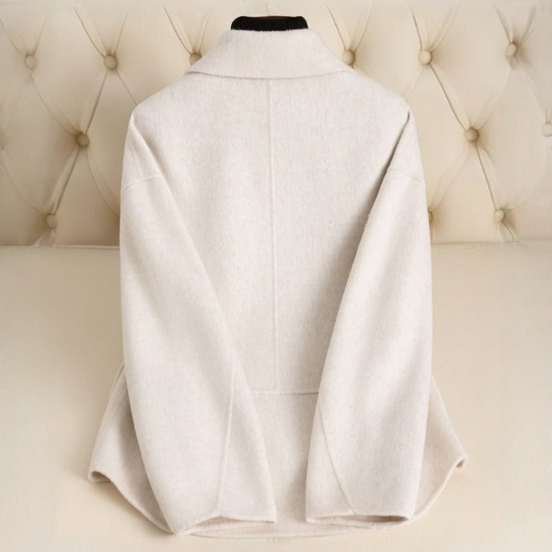 ALEXA™ MERINO WOOL COAT (Gray XS) - | Zavonix