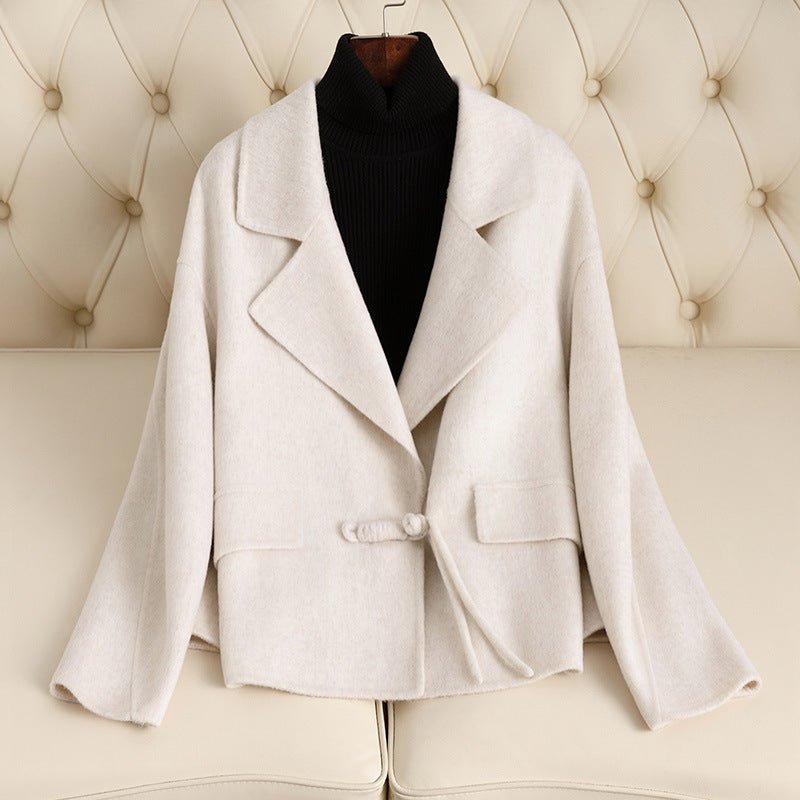ALEXA™ MERINO WOOL COAT (Gray XS) - | Zavonix