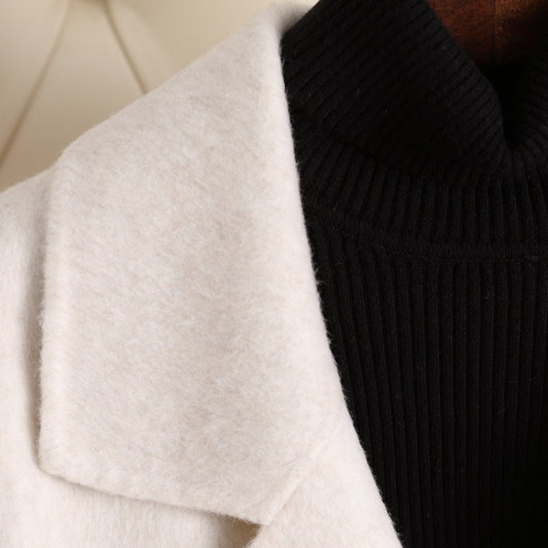 ALEXA™ MERINO WOOL COAT (Gray XS) - | Zavonix