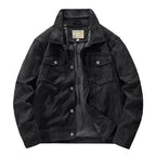 "Alfredo" High - Grade Suede Jacket (Dark Brown XS) - Jacket | Zavonix