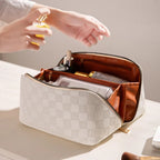 "Alice" Designer Cosmetics Bag (Black ) - | Zavonix