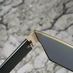 "Alina Belardi" Vintage Sunglasses (Light Blue ) - Sunglasses | Zavonix