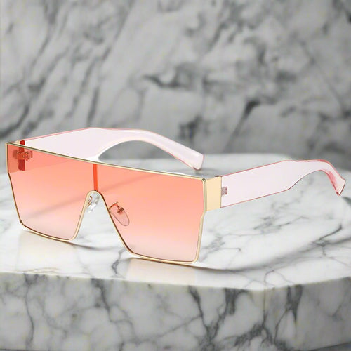 "Alina Belardi" Vintage Sunglasses (Pink ) - Sunglasses | Zavonix