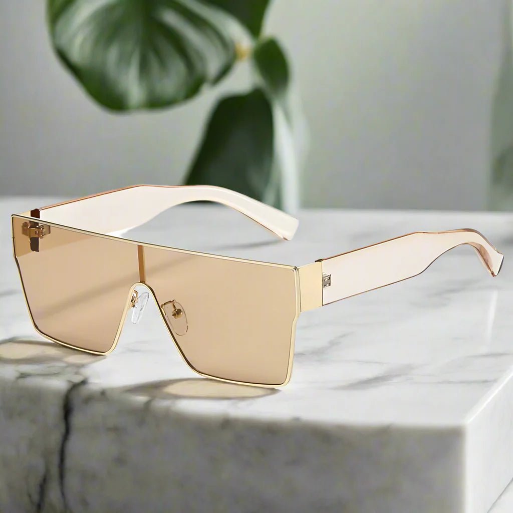 "Alina Belardi" Vintage Sunglasses (Tea ) - Sunglasses | Zavonix
