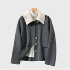 ALISA WOOL BLOUSE (XS ) - | Zavonix