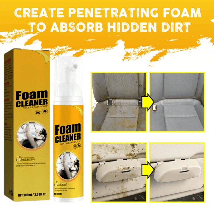 All-Purpose Foam Cleaner | 100ml Capacity for Stubborn Stains Removal 0