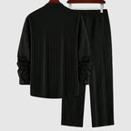 "Amalfi Breeze" Summer Vibes Outfit (Black S) - Set | Zavonix