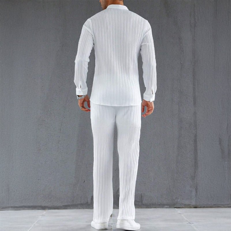 "Amalfi Breeze" Summer Vibes Outfit (Black S) - Set | Zavonix