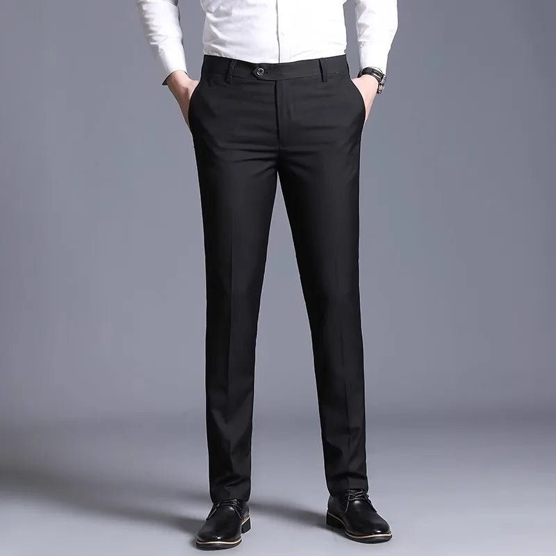 Ambassador Tailored Fit Suit Pants (Navy 28) - | Zavonix