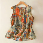 AMBER LINEN TOP (XS ) - | Zavonix