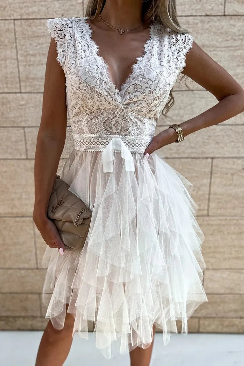 Amelie Ruffle Mini Dress product image 2
