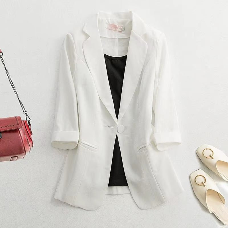 AMERA BLAZER (White XS) - | Zavonix