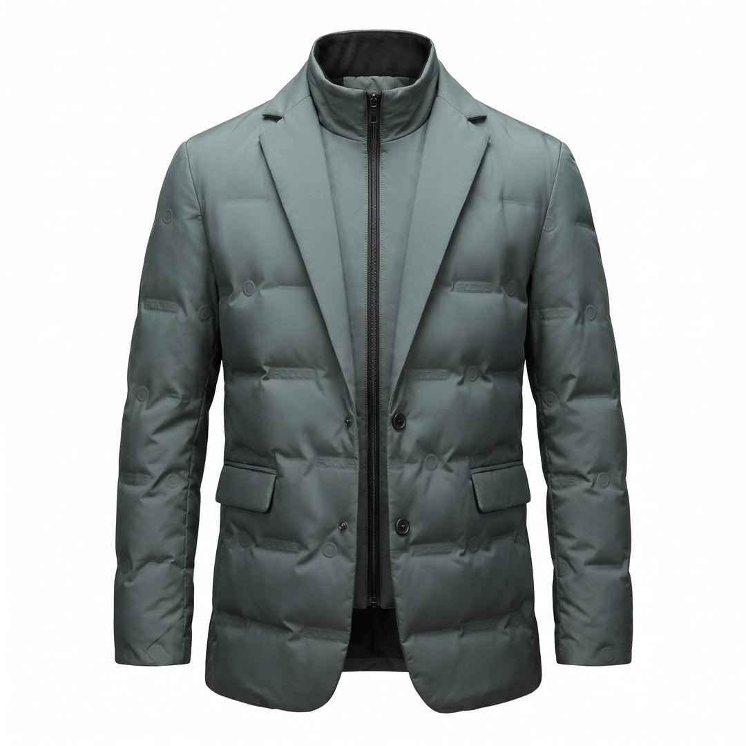 Amsquorlen Quilted Padded Blazer product image 1
