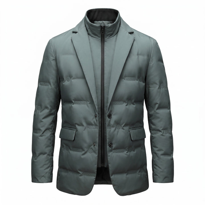 Amsquorlen Quilted Padded Blazer product image 1