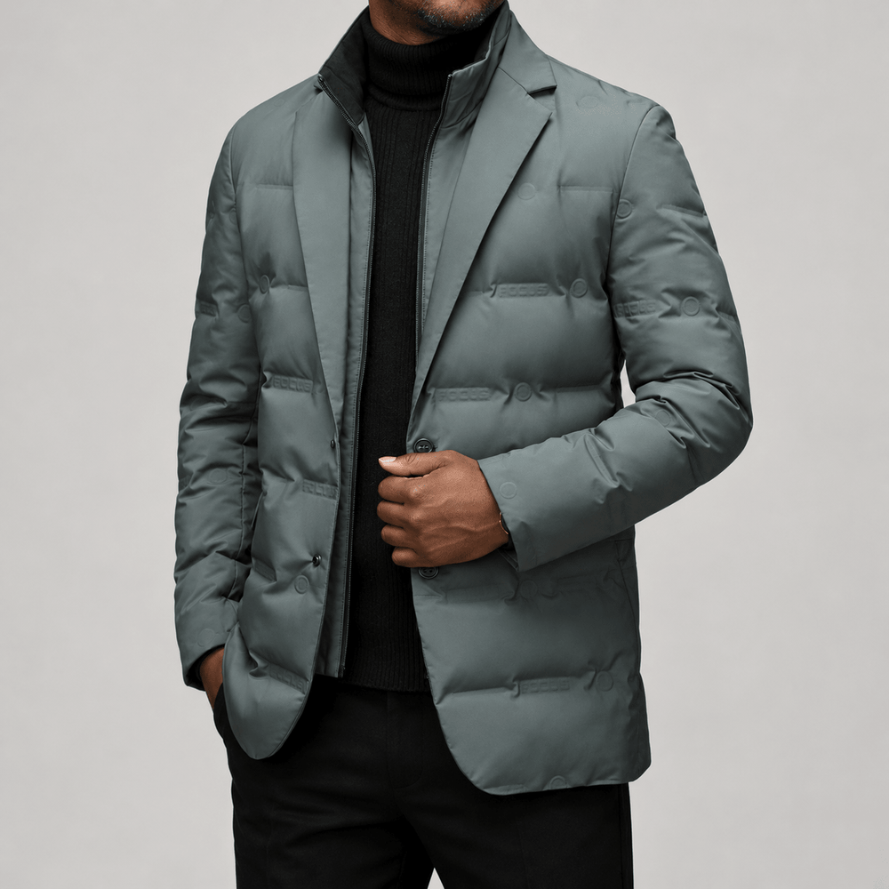 Amsquorlen Quilted Padded Blazer product image 2