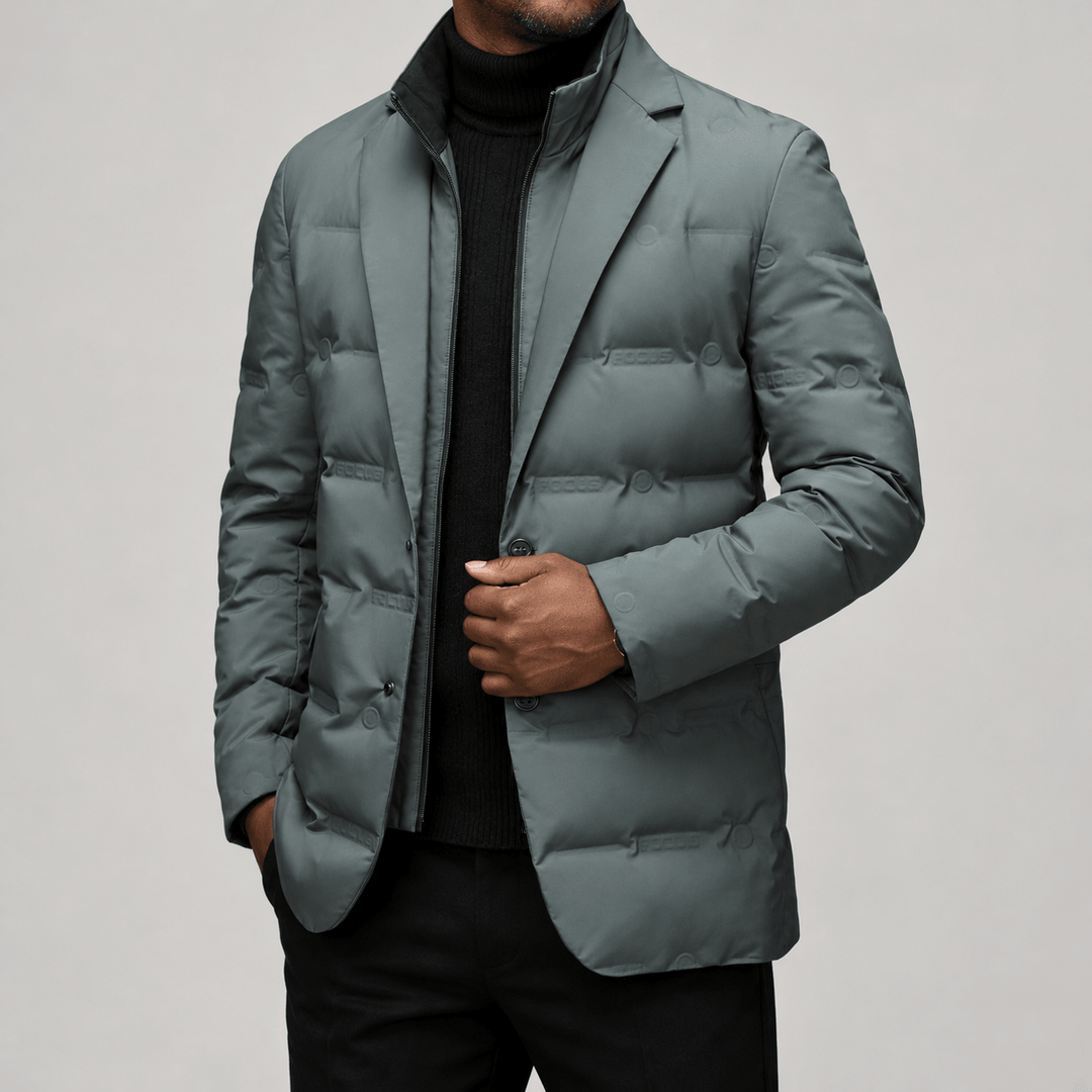 Amsquorlen Quilted Padded Blazer product image 2