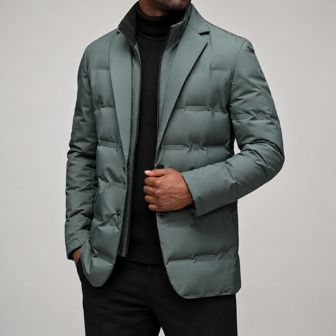 Amsquorlen Quilted Padded Blazer product image 5