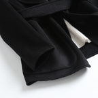 ANALIA™ MERINO WOOL COAT (Black XS) - | Zavonix