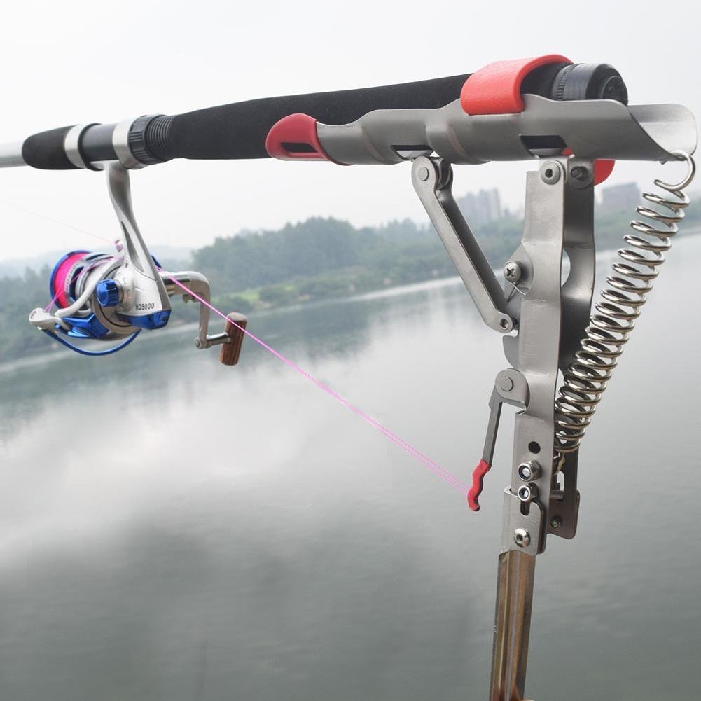 Angler Auto Set Fishing Rod Holder Stainless Bank Stand Product Image 02